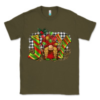 Army Green christmas joy gnome Classic Tee - BarkalooDesign