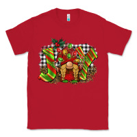 Red christmas joy gnome Classic Tee - BarkalooDesign