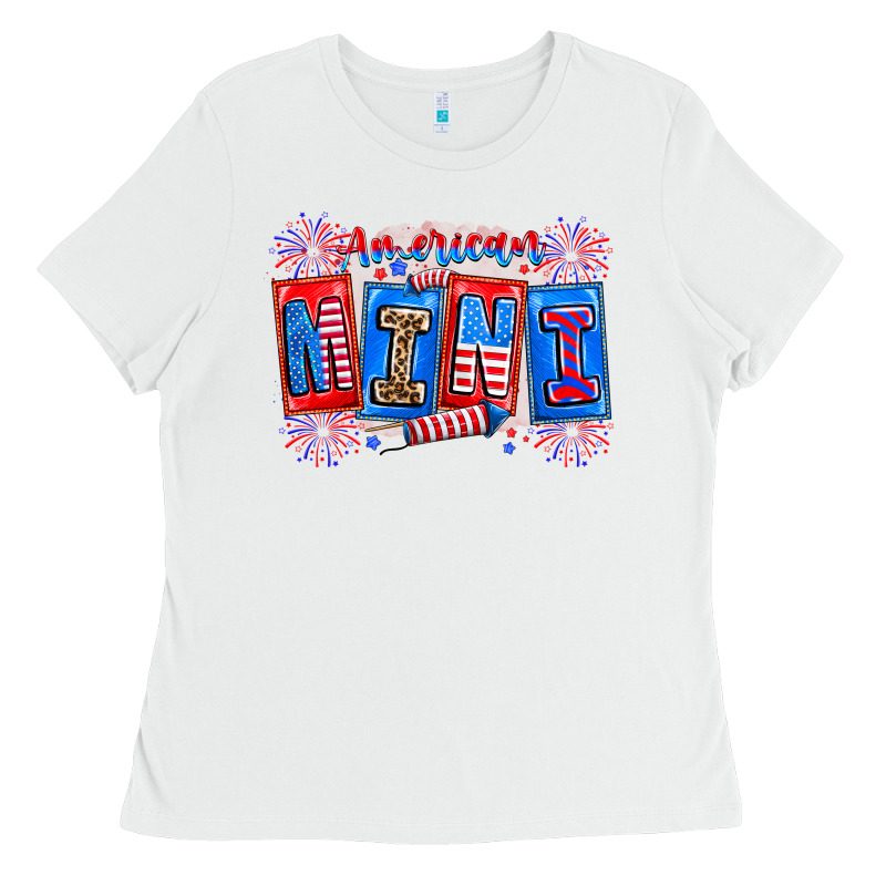 American Mini Ladies Tee by CowhideDigitalArt | Teevron