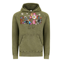 Vintage Olive faith cross Vintage Hoodie - Artiststas