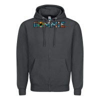 Smoke gammie sunflower cowhide Zipper Hoodie - Jasminsmagicworld