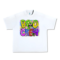 White boo crew Urban Heavy Tee - CowhideDigitalArt