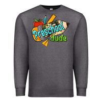 Charcoal Heather preschool dude Premium Sweatshirt - RanaPortraitStore