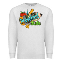 Oatmeal Heather preschool dude Premium Sweatshirt - RanaPortraitStore
