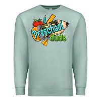Seafoam preschool dude Premium Sweatshirt - RanaPortraitStore