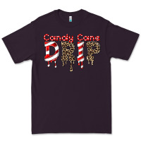 Plum candy cane drip Premium Tee - FaDigitalArtStudio
