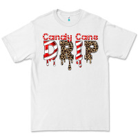 White candy cane drip Premium Tee - FaDigitalArtStudio