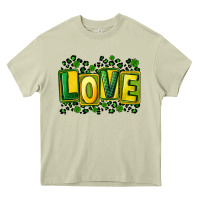 Mossy St. Patrick's Day love Heavy Core Tee - FaDigitalArtStudio