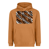 Meerkat Tiger zebra background Heavyweight Hoodie - RanaPortraitStore