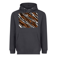 Smoke Tiger zebra background Heavyweight Hoodie - RanaPortraitStore