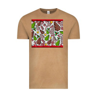 Vintage Camel Christmas Cakes Vintage Tee - CowhideDigitalArt
