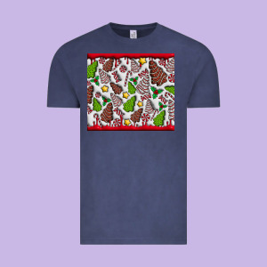Christmas Cakes Vintage Tee Designed By Cowhidedigitalart