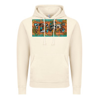 Vintage Artic texas sunflower cactus cowhide leopard licence plate Vintage Hoodie - Artiststas
