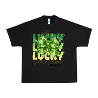 Black Not Lucky Simply Blessed Urban Heavy Tee - CowhideDigitalArt