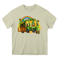 Mossy lucky gnomes truck St. Patrick's Day Heavy Core Tee - FaDigitalArtStudio