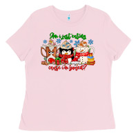 Bubblegum Pink amiju sweating cause im bored Ladies Tee - CowhideDigitalArt
