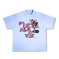 Grape Ice pink panther Urban Heavy Tee - linhVisuals
