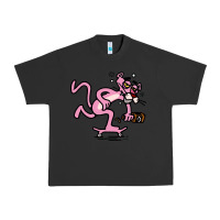 Pigment Black pink panther Urban Heavy Tee - linhVisuals