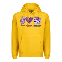 Lemon Peace Love Hairstylist Premium Hoodie - Jasminsmagicworld