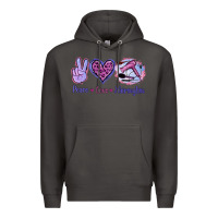 Smoke Peace Love Hairstylist Premium Hoodie - Jasminsmagicworld