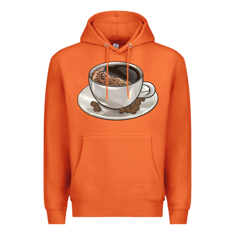 Coffee  Americano Premium Hoodie by BarkalooDesign | Teevron
