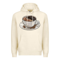 Tofu coffee  americano Premium Hoodie - BarkalooDesign