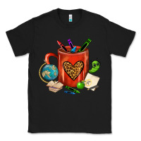 Black teacher crayons coffee mug Classic Tee - FaDigitalArtStudio