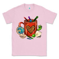 Bubblegum Pink teacher crayons coffee mug Classic Tee - FaDigitalArtStudio