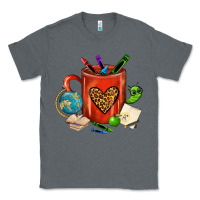 Charcoal Heather teacher crayons coffee mug Classic Tee - FaDigitalArtStudio