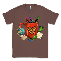 Chestnut teacher crayons coffee mug Classic Tee - FaDigitalArtStudio