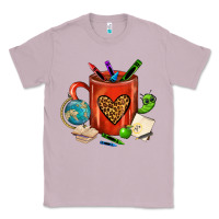 Lilac teacher crayons coffee mug Classic Tee - FaDigitalArtStudio