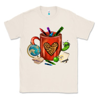 Natural teacher crayons coffee mug Classic Tee - FaDigitalArtStudio