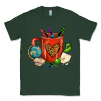 Sports Green teacher crayons coffee mug Classic Tee - FaDigitalArtStudio