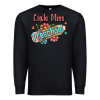 Black little miss preschool Premium Sweatshirt - RanaPortraitStore