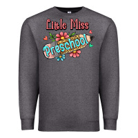 Charcoal Heather little miss preschool Premium Sweatshirt - RanaPortraitStore