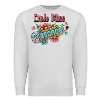 Dove Grey little miss preschool Premium Sweatshirt - RanaPortraitStore