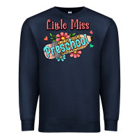 Navy little miss preschool Premium Sweatshirt - RanaPortraitStore