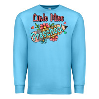 Ocean Blue little miss preschool Premium Sweatshirt - RanaPortraitStore