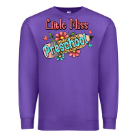 Purple little miss preschool Premium Sweatshirt - RanaPortraitStore