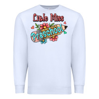 White little miss preschool Premium Sweatshirt - RanaPortraitStore
