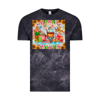 Cloud Black christmas coffee class Vintage Tee - CowhideDigitalArt