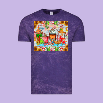Christmas Coffee Class Vintage Tee Designed By Cowhidedigitalart