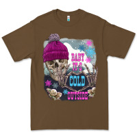 Cacao skeleton baby it's cold outside Premium Tee - FaDigitalArtStudio