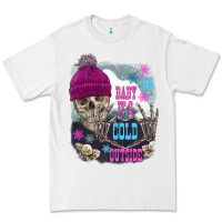 White skeleton baby it's cold outside Premium Tee - FaDigitalArtStudio