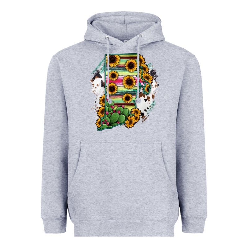 Rhode Island State Amp Heavyweight Hoodie by RanaPortraitStore | Teevron