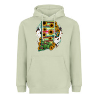 Matcha Rhode island State aMp Heavyweight Hoodie - RanaPortraitStore
