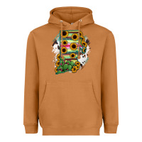 Meerkat Rhode island State aMp Heavyweight Hoodie - RanaPortraitStore