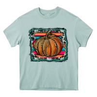 Arona leopard pumpkin with serape background Heavy Core Tee - RanaPortraitStore