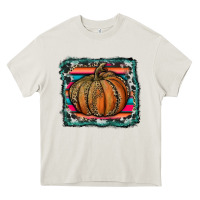 Cream leopard pumpkin with serape background Heavy Core Tee - RanaPortraitStore