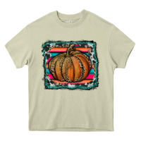 Mossy leopard pumpkin with serape background Heavy Core Tee - RanaPortraitStore